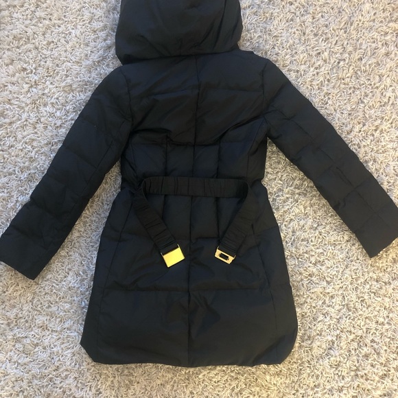 T Tahari Caroline Pillow Hood Down Puffer Jacket Size XS - Picture 5 of 13